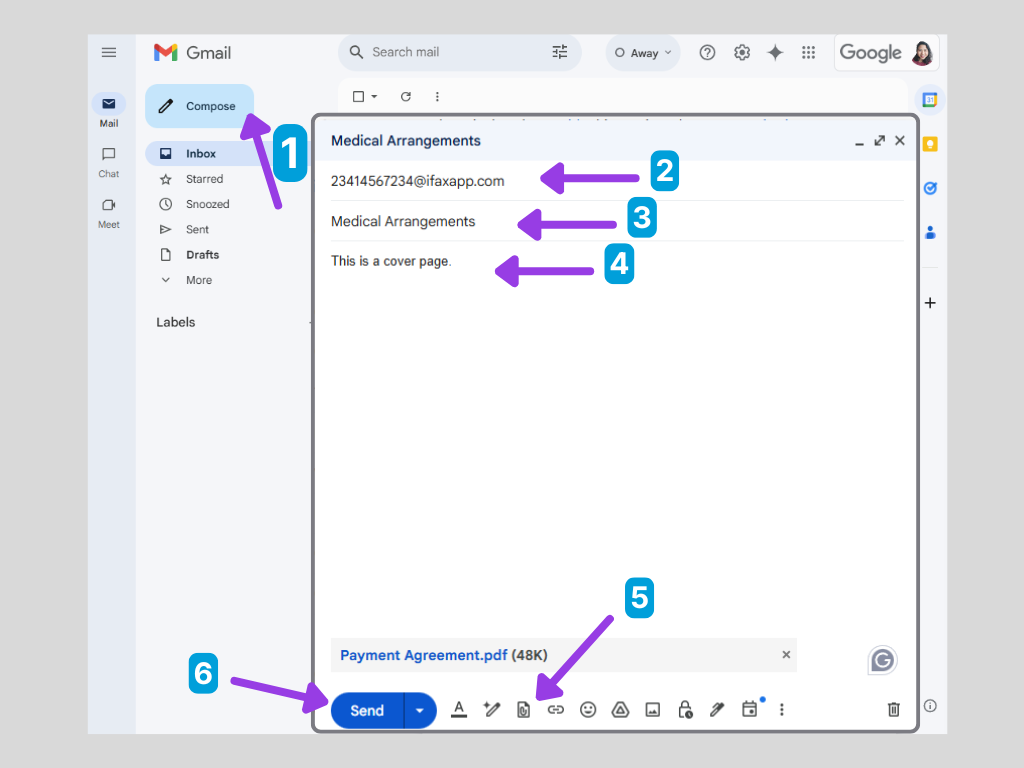 How to Send an Efax via Email