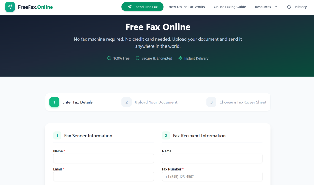 Best Free Online Fax Service