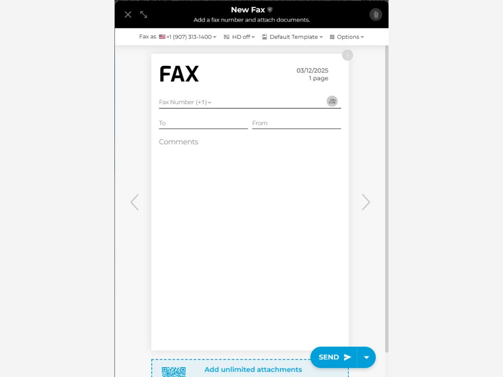 send new fax windows 11
