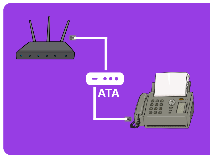 Faxing With a Fax ATA