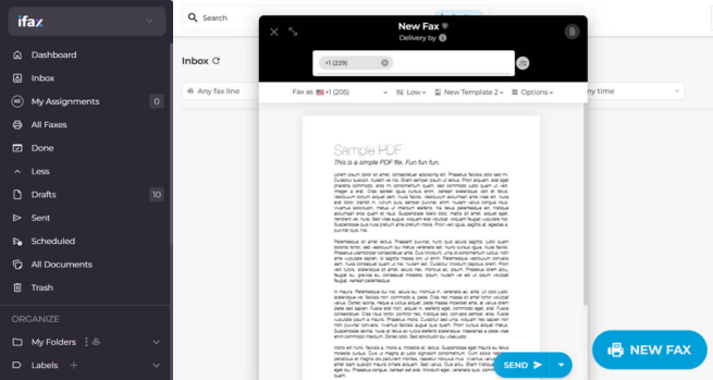 How to Send a Fax With iFax App