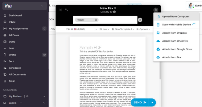 How to Send a Fax With iFax App