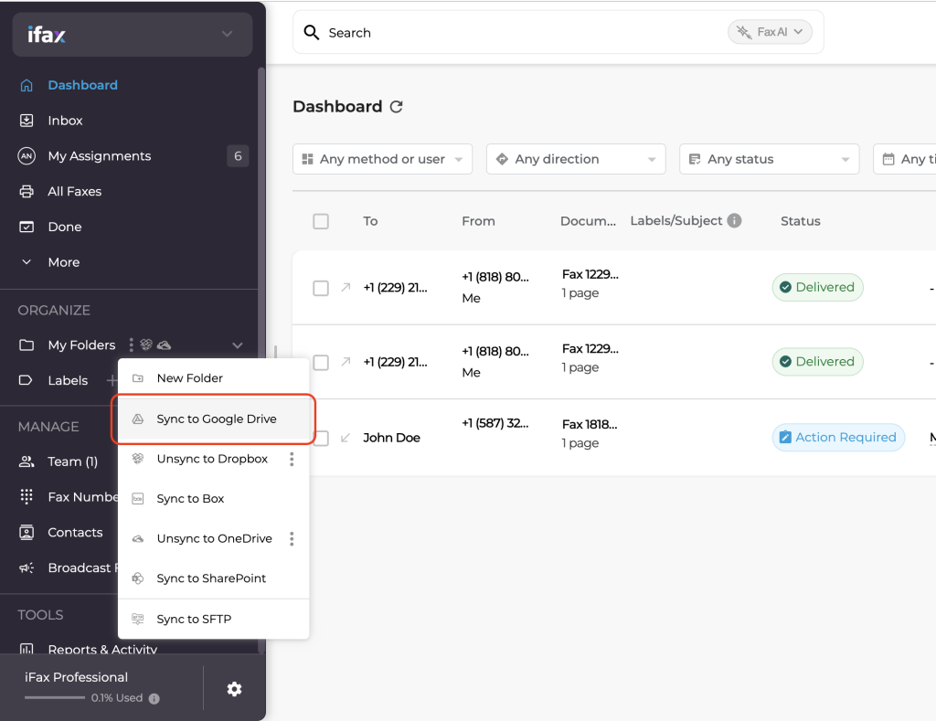 Google Drive Sync