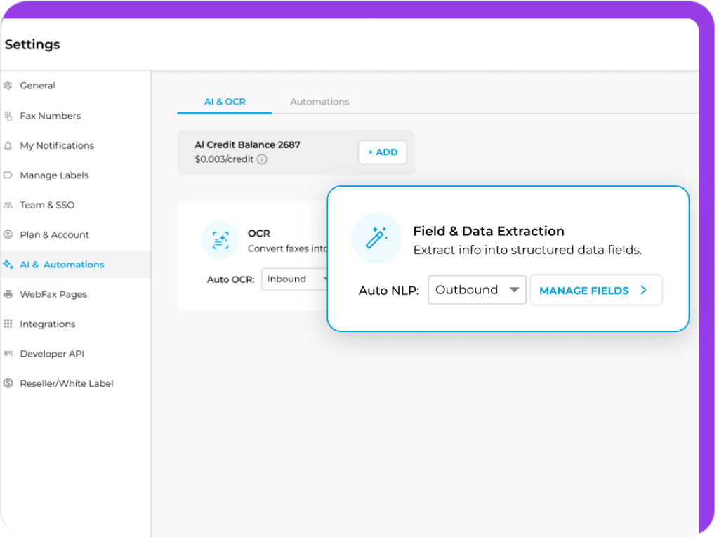 AI-Powered Fax