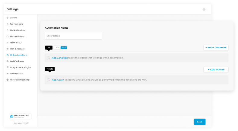 Automated fax routing