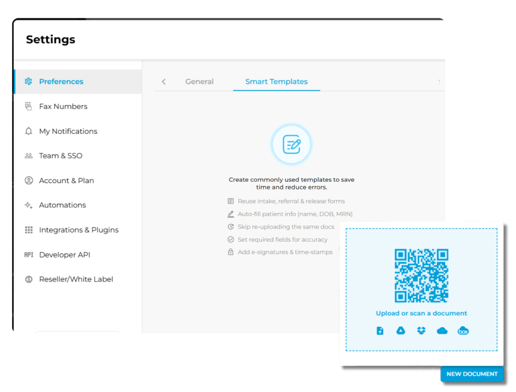 Smart Documents for Faster and Efficient Fax Workflows