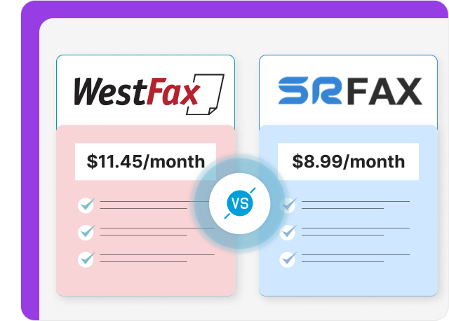 SRFax and WestFax Pricing​