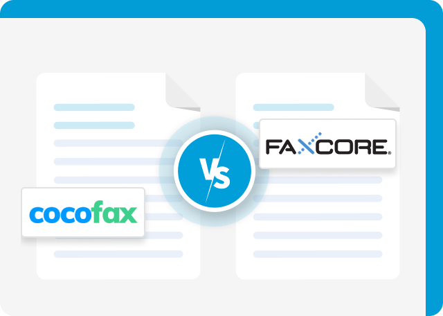 CocoFax vs FaxCore