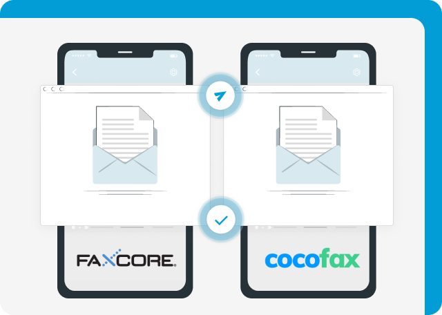 How do they handle sending and receiving faxes?