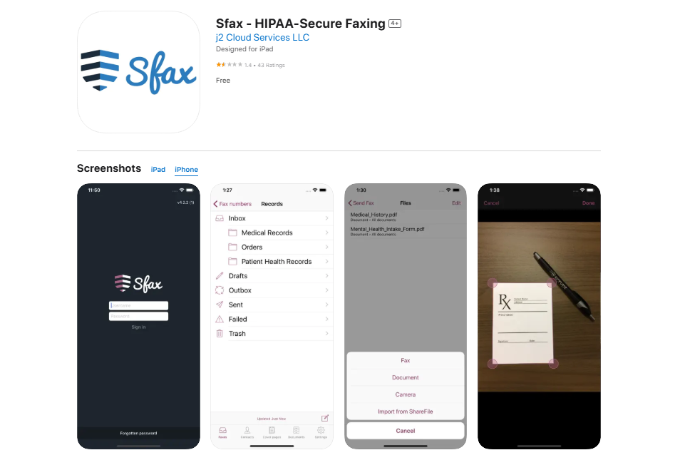 Best HIPAA-Compliant Fax Apps for Secure Mobile Faxing