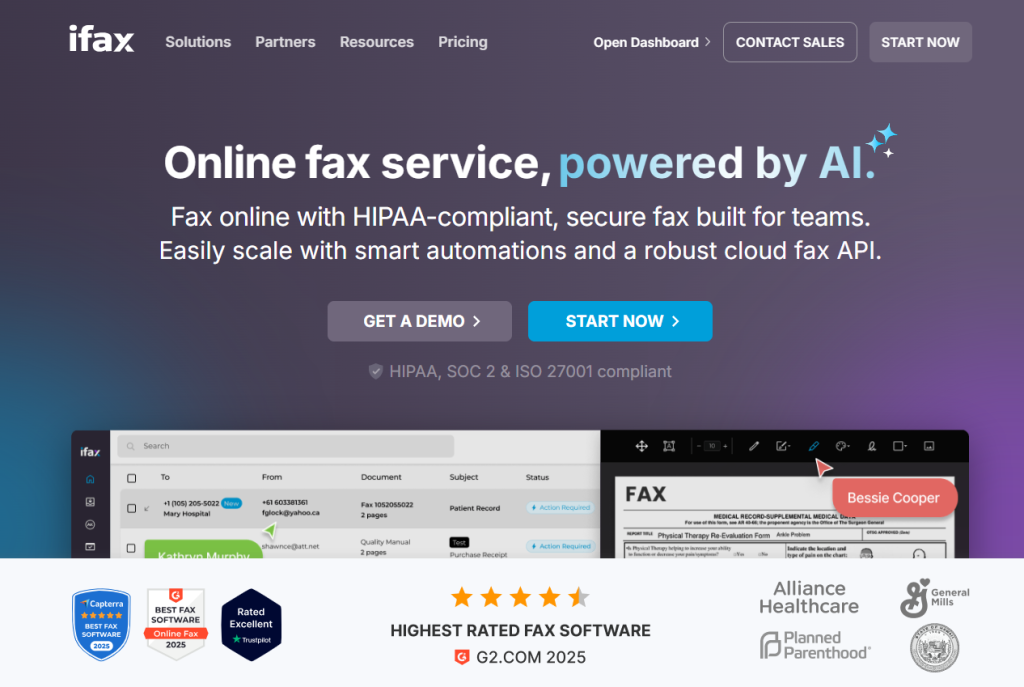 iFax best hipaa compliant faxing apps android ios
