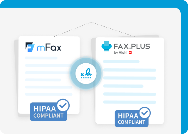 Both services are HIPAA compliant with and sign BAAs