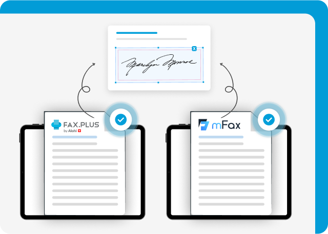 Fax.Plus limits eSigning to mobile apps