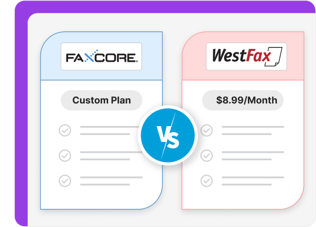 FaxCore vs WestFax