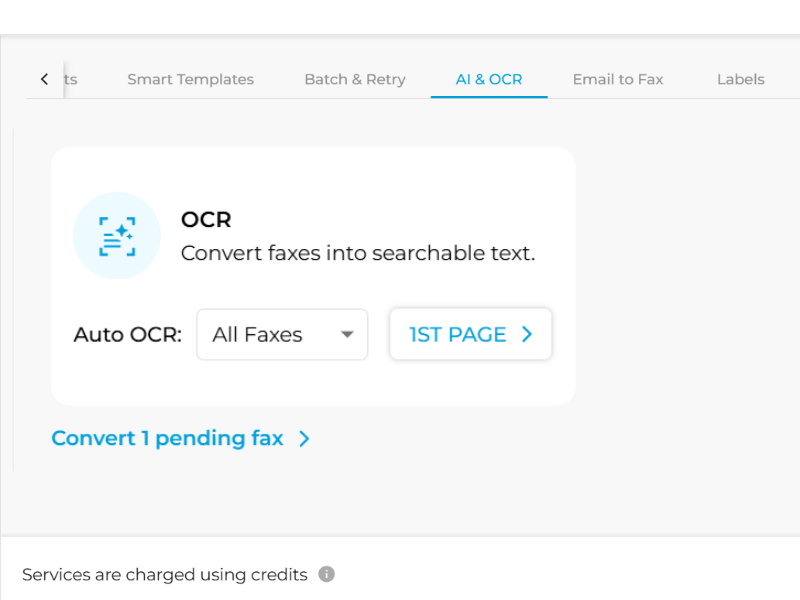 How to Enable Fax OCR in iFax