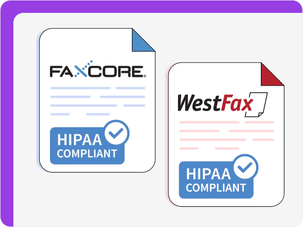Which fax service is HIPAA compliant?