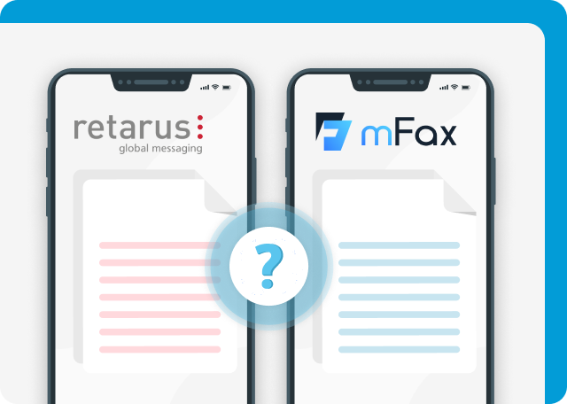 mFax vs Retarus