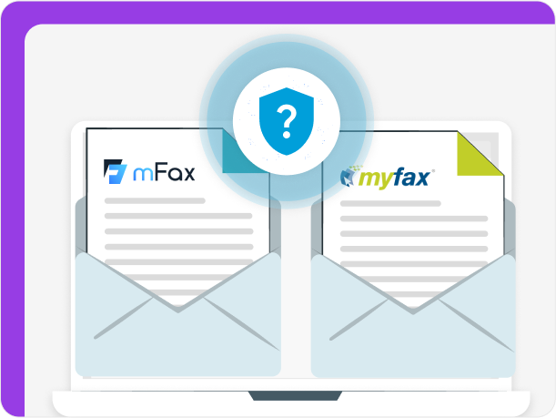 Which service is more secure? MyFax or mFax?