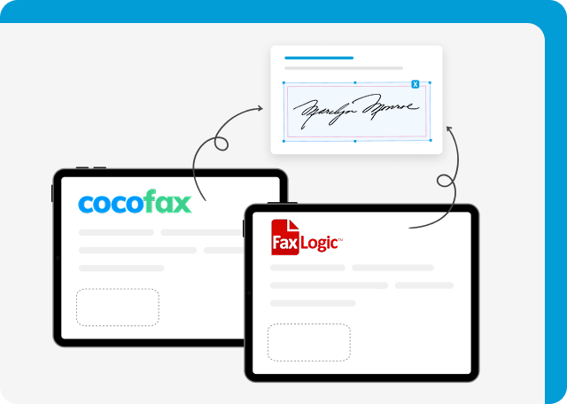 Can you eSign faxes on them?​