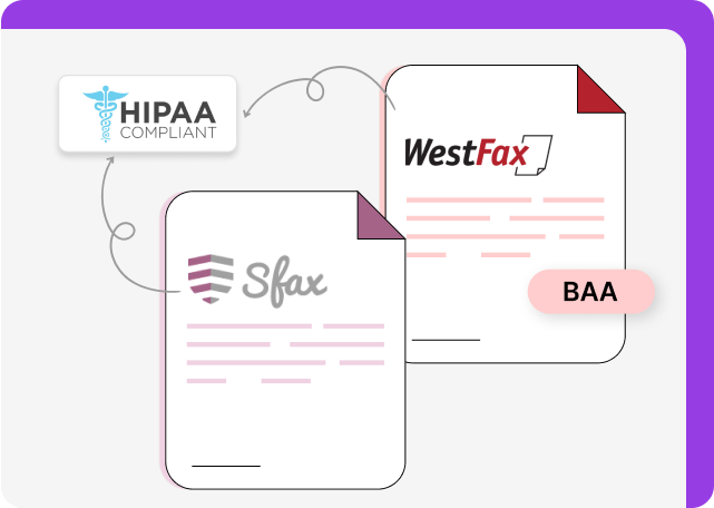 Comparing sFax vs WestFax for HIPAA compliance & security.