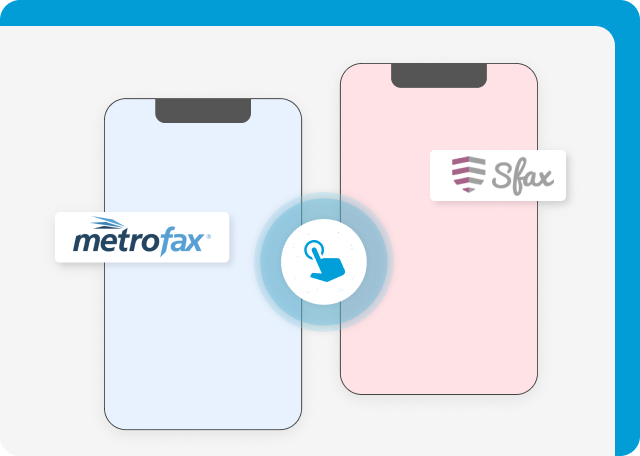 Comparing sFax vs Metrofax user interface