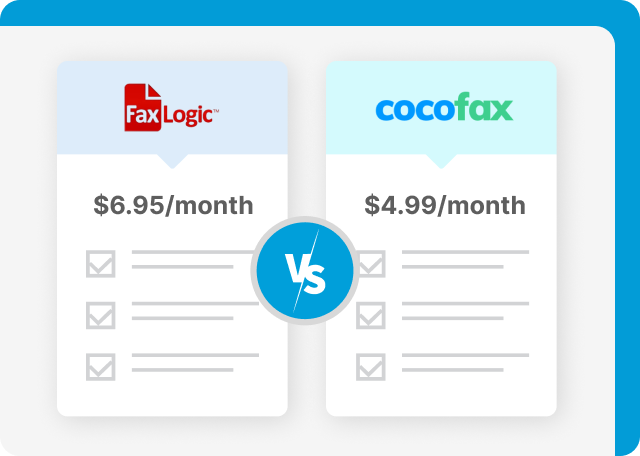 FaxLogic pricing