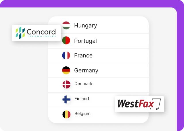 Concord vs WestFax