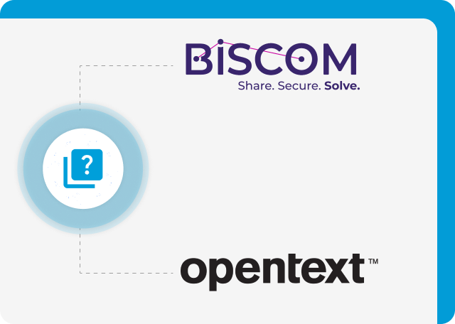 Biscom vs OpenText