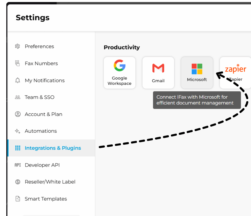 How Microsoft iFax Integration Works