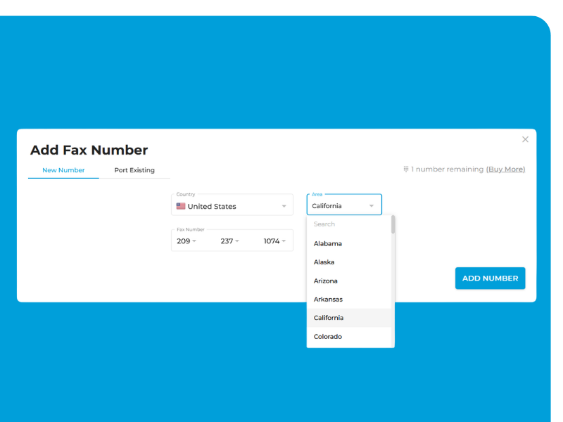 Get a business fax number for free
