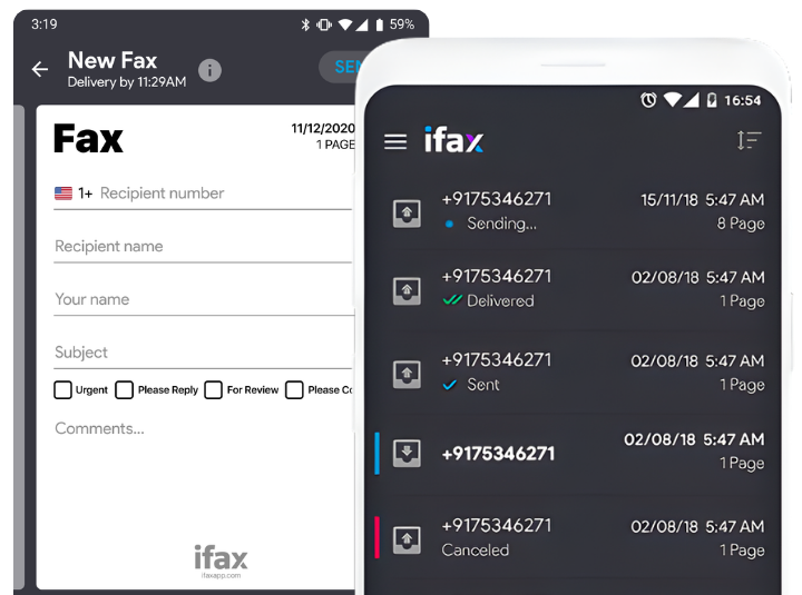 can you fax from your phone - fax freely from any phone