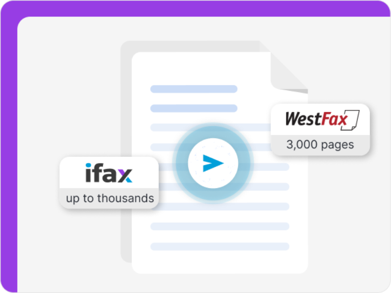 High-volume API faxing