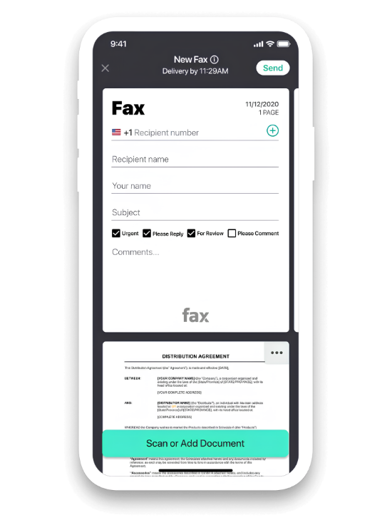 free fax from iphone android fax apps