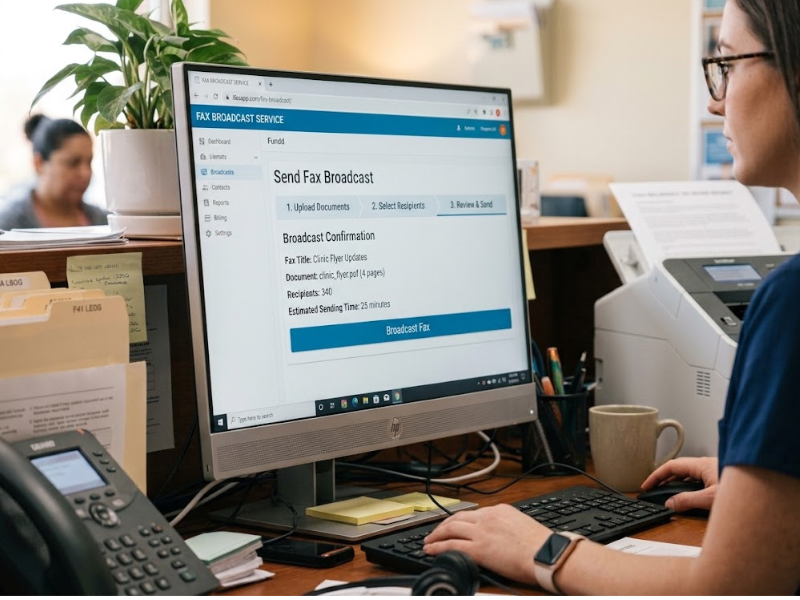 why choose broadcast faxing for business communication