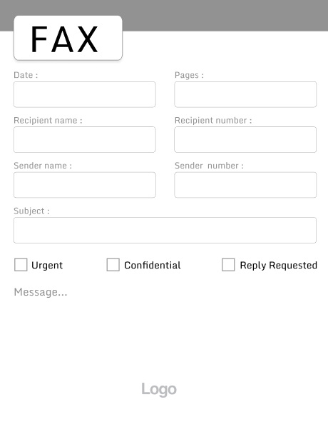 Sensitive Information Fax Cover Sheet